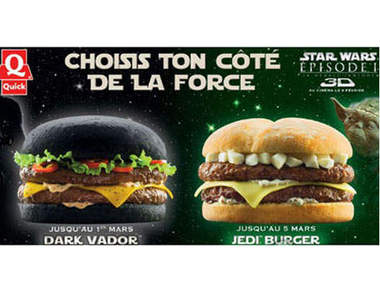 《星際大戰漢堡》竟然還有黑色的?!