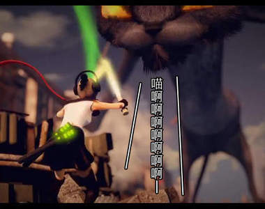 《喵斯拉》巨大狂暴喵喵對戰水手服少女!?