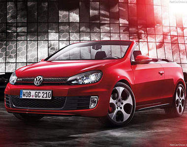 用上空迎接夏天~♥ VW Golf GTI敞篷版日內瓦車展確定現身!