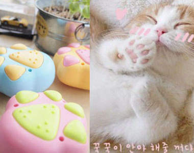 《貓腳按摩器》主人~讓我用腳腳幫你按摩!喵~♥