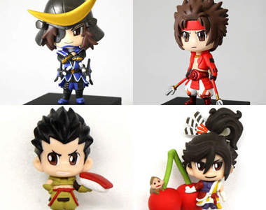 《戰國BASARA》三寸武將&特產吊飾周邊 可愛到不行★