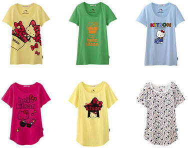 UT × kitson × Hello Kitty★☆日本有愛心登場