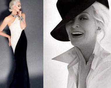 81歲白髮模特婆婆《卡門戴爾奧利菲斯》❤