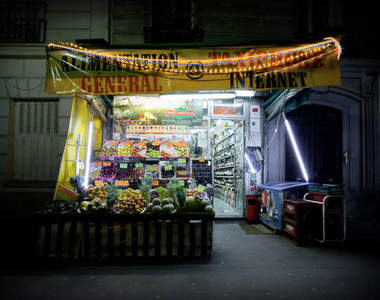 城市綠洲 巴黎寂靜又安詳的夜景攝影