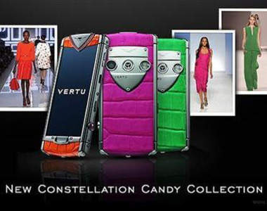 Nokia 最新Vertu奢侈系列 「糖果手機」豪華登場！