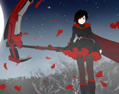 「RWBY」首支影片上線 染上紅色薔薇花瓣的鐮刀小紅帽