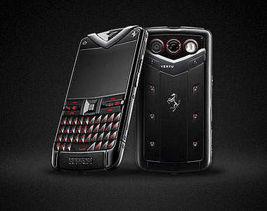 最新《法拉利手機》～讓人接電話也熱血沸騰啊！(^▽^)/