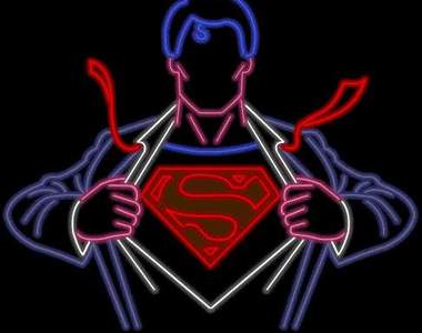 《霓虹燈海報》 如果電影海報會發光~