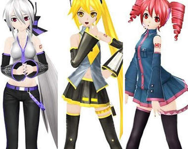 《初音未來-名伶計畫-f》亞北、弱音、重音 DLC追加 ♪