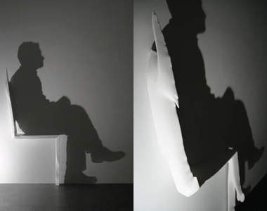 薄薄一張紙也能投射出人像的神奇光影藝術