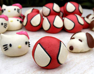 大阪環球影城《蜘蛛人肉包》吃完你也會噴嘶～～～