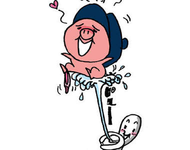 《行動免治馬桶》攜帶式衛洗麗～在外廁所上到哪就隨身屁屁洗到哪～