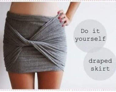 《毛巾迷你裙》親手10秒快速完成♡