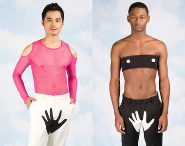 乳首衣+偷桃褲　這樣的設計也太害羞了吧>/////<