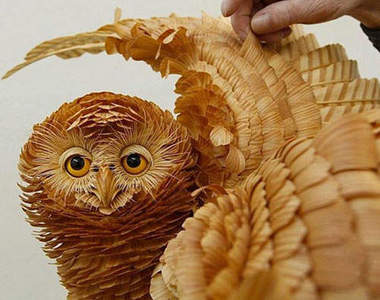 超真實《動物木雕》~它們其實會動吧@_@？(誤)