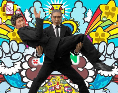 松本人志&濱田雅功 就算是模型也不准笑唷(揮棒)