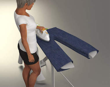 《可變型燙衣板》讓人輕鬆燙好衣服沒煩惱～