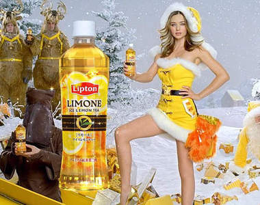 《米蘭達寇兒》搞笑的日本立頓新廣告～♪♪♪