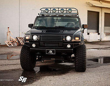 《悍馬H2 Magnum》兵強馬壯大概就是這模樣～