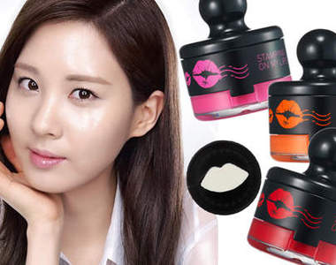 在我的唇上蓋個愛的親親吧>//< thefaceshop 唇印tint ❤