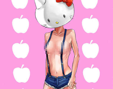 Hello Kitty變身8頭身性感辣妹會有多兒童不宜呢?