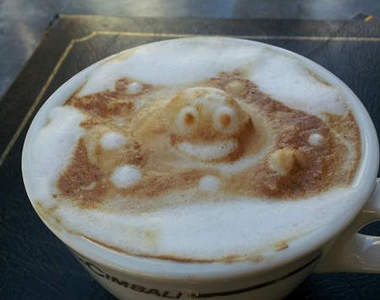 《痛拉花》唉唷~這真的會捨不得喝啦~