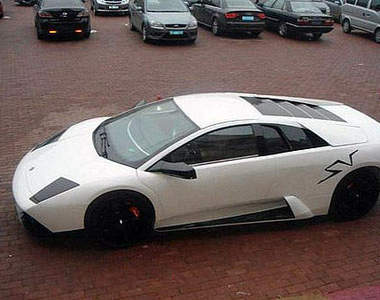 對岸的山寨Lamborghin!這樣的車車能說它不牛嗎?(誤)