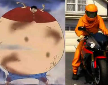 鼓氣球保護衣 看我一個受身move 無傷歹究埔！