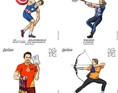 《復仇者奧運會》～復仇者聯盟也瘋倫敦奧運啦！