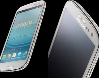 《水晶奢華版Galaxy S 3》 又要來搶攻厚野人(有錢人)的摳摳囉~