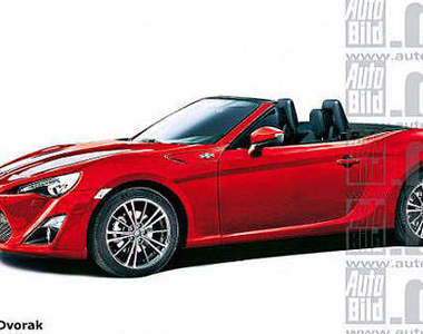上空送豆腐更拉風!Toyota GT 86敞篷版確定誕生~♥