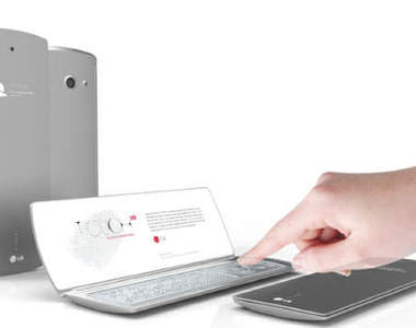 可變形《3D鍵盤手機》 讓你擁有全新一種超科幻的觸感fu吶~