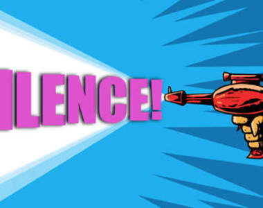 靜音雷射槍《 SpeechJammer》 讓吵鬧的人快速閉上嘴巴~！