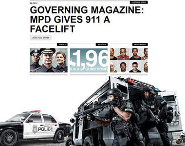 最帥氣的警察局網站 這可不是神馬電影官網唷