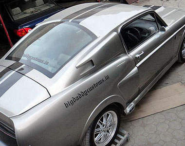 經典福特野馬現身印度!不過這肌肉怎麼怪怪的?wwww