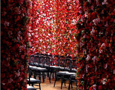 超浪漫《花房》~讓時裝秀充滿花香味