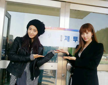 《韓星投票認證照》大選日藝人們都出動啦~