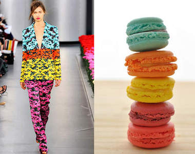 當時尚碰到食物 看起來好好吃(啃)