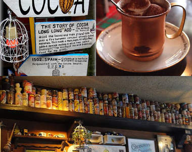 昭和味十足的可可專賣店《AKAI TORI》