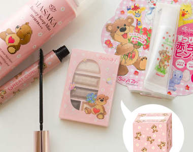 《梨花熊彩妝小物》～叫人不愛都不行♥