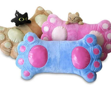 《貓肉球靠墊》靠著你就腰酸背痛不再來～♥