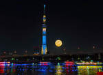 10萬顆LED燈漂流東京隅田川的奇蹟夜景♥ 10萬顆LED燈漂流東京隅田川的奇蹟夜景♥