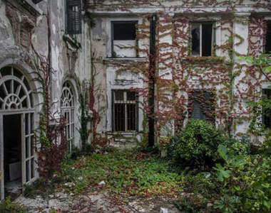 克羅埃西亞五星廢墟～現在住不用錢了耶