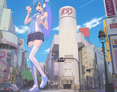 巨大化初音ミク降臨渋谷!(˚ ∀ ˚  )