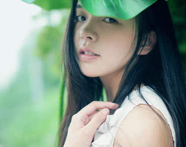 胡小糖 超古錐的荷葉萌妹子