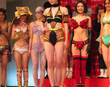 《創意內衣設計大賽》其實都可以外穿了吧！？