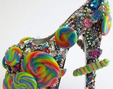 《糖果高跟鞋》這難道還能拔下來吃？