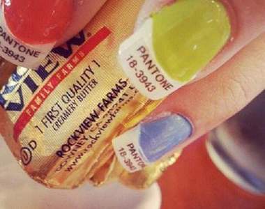 個人獨創《色卡指甲》~你的指甲是幾號呢╭--∩╮( ̄▽ ̄ )