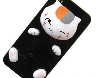 《立體貓咪老師手機背飾》貓咪老師你以為自己是貞子嗎 = =