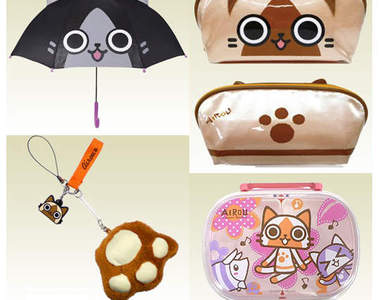 魔物獵人艾路貓「AIROU Flower」三月份系列商品 ♪